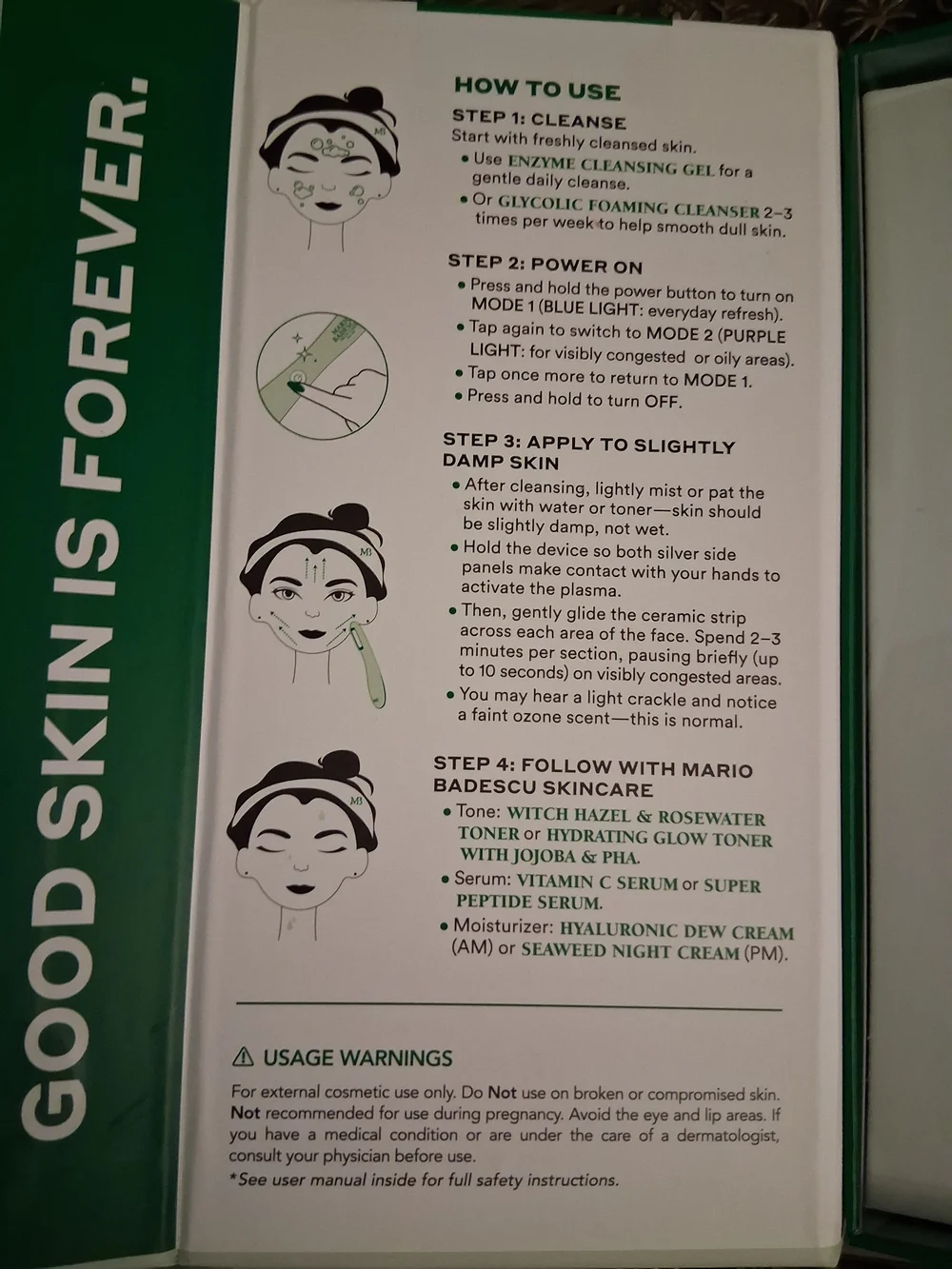 Mario Badescu Plasma Wand - White